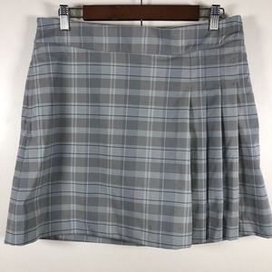 Nike Gray Plaid Skort